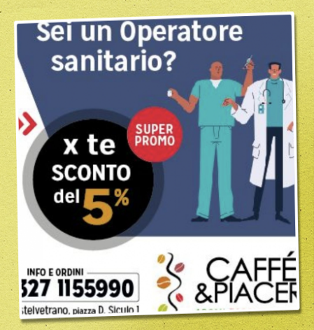 sconto 5% operatore sanitario
